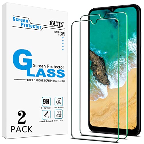 KATIN [2-Pack] For Samsung Galaxy A02S / Galaxy A02 Tempered Glass Screen Protector Anti Scratch, Bubble Free, Touch Sensitive, Easy to Install, Case Friendly | The Storepaperoomates Retail Market - Fast Affordable Shopping