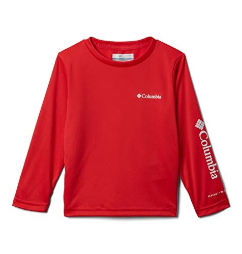 Columbia Youth Unisex Fork Stream Long Sleeve Shirt, Red Hibiscus, Small | The Storepaperoomates Retail Market - Fast Affordable Shopping