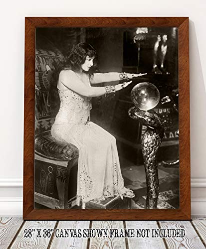 Make Em Laugh The Crystal Ball Fortune Teller – Great Gift and Vintage Decor for Home and Office Under $45 (Canvas, 18″x24″) | The Storepaperoomates Retail Market - Fast Affordable Shopping