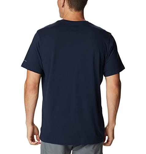 Columbia Men’s Thistletown Hills Short Sleeve, Collegiate Navy Heather, X-Large | The Storepaperoomates Retail Market - Fast Affordable Shopping