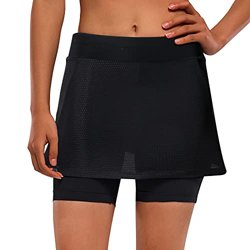 Santic Women’s Cycling Skirts with Padded Shorts,Summer Breathable Reflective Bike Skirts | The Storepaperoomates Retail Market - Fast Affordable Shopping