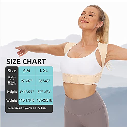 Vicorrect Posture Corrector for Women and Men, Adjustable upper back straightener posture corrector and Providing Pain Relief from Neck, Shoulder, and Upper Back (Small/Medium) | The Storepaperoomates Retail Market - Fast Affordable Shopping