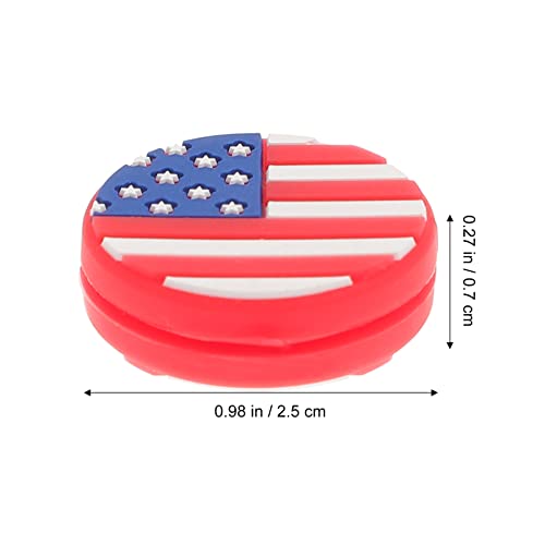 PartyKindom 6PCS Silicone Tennis Racket Vibration Dampeners American Flag Tennis Racquet Absorbers Tennis Racket Strings Dampers for 4th of July Home Decor | The Storepaperoomates Retail Market - Fast Affordable Shopping