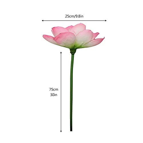 BHSHUXI 8 pcs Lotus Decorative Simulated Artificial Lotus Flower Artificial Floating Lotus Flower Foam Pond Decoration Plants Artificial Lotus Bud Bouquet Bunch for Garden Pool Fish Tank Decor | The Storepaperoomates Retail Market - Fast Affordable Shopping