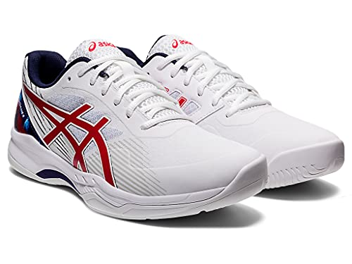 ASICS Men’s Gel-Game 8 L.E. Tennis Shoes, 10.5, White/Classic RED | The Storepaperoomates Retail Market - Fast Affordable Shopping