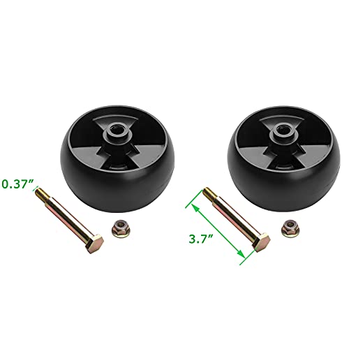 734-04155 Deck Wheels Fit for Cub Cad Mower – Deck Roller Gauge Wheels Compatible with Cub Cad Troy Bilt Craftsman HU Lawn Mower Tractor, Work with 42″ 46″ 48″ 50″ 54″ Deck, Replaces for Toro 112-0677 | The Storepaperoomates Retail Market - Fast Affordable Shopping