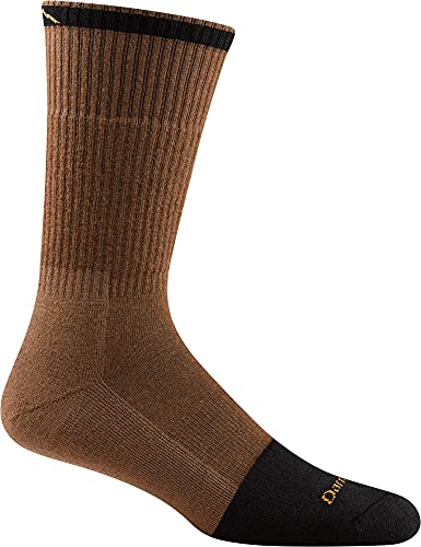 DARN TOUGH (2006) Steely Boot Midweight with Cushion w/ Full Cushion Toe Box Men’s Sock – (Timber, X-Large)