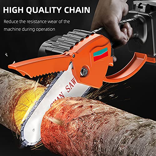 [2 Pieces] 6 Inch Mini Chainsaw Chain, 6 Inch Replacement Chains for Cordless Electric Portable Mini Chainsaw, FIFCHALL Guide Saw Chain for All 6-inch Mini Chainsaws for Wood Branch Cutting | The Storepaperoomates Retail Market - Fast Affordable Shopping