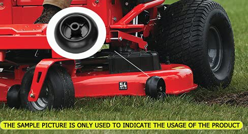 Fourtry 753-04856A Deck Wheels Fit for Craftsman Mower – Deck Rollers Gauge Wheel for Craftsman HU Cub Cad JD Lawn Mower Tractor, Work with 54″ 48″ Deck, Replaces 133957 734-03058 | The Storepaperoomates Retail Market - Fast Affordable Shopping