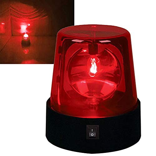 LED Strobe Light,360 Degree Rotating DJ Flashing Stage Effect Battery Powered Strobe Light Car Siren Strobe Light，Disco Party Rotating Lamp(Red,Size:1pc) | The Storepaperoomates Retail Market - Fast Affordable Shopping