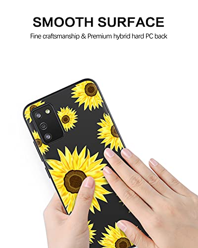 BENTOBEN Samsung Galaxy A02S Case, Galaxy A02S Case, Slim Fit Glow in The Dark Soft Flexible Bumper Shockproof Anti Scratch Non-Slip Protective Case Cover for Samsung Galaxy A02S 6.5 Inch, Sunflower | The Storepaperoomates Retail Market - Fast Affordable Shopping
