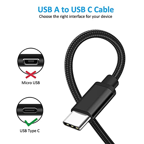 Type C Charging Cable Fast Charge [6FT, 2Pack] C Cable Charger Power Cord for Samsung Galaxy A12 A32 A42 A52 A01 A02s A11 A10e A20 A21 A50 A51 A71 S20 S21,LG K51 Stylo 6 5 4 Q7 G6,Moto Z4/Z3/Z2/G7/G6 | The Storepaperoomates Retail Market - Fast Affordable Shopping