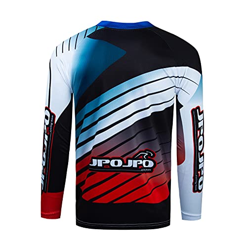 Hotlion Men’s Motocross Jersey Dirt Bike Shirt Road Off-Road Cycling Jersey Long Sleeve Racewear | The Storepaperoomates Retail Market - Fast Affordable Shopping