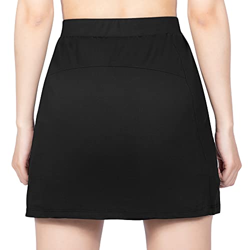 Gouxry Women’s Cycling Skort Quick Dry Bike Skirt with 3D Underwear Padded Short with 2 Pockets (Black, XXL) | The Storepaperoomates Retail Market - Fast Affordable Shopping