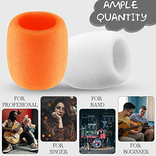 60 Pieces Mic Foam Covers, Thick Handheld Stage Microphone Foam Windscreen for Karaoke DJ, 10 Colors | The Storepaperoomates Retail Market - Fast Affordable Shopping