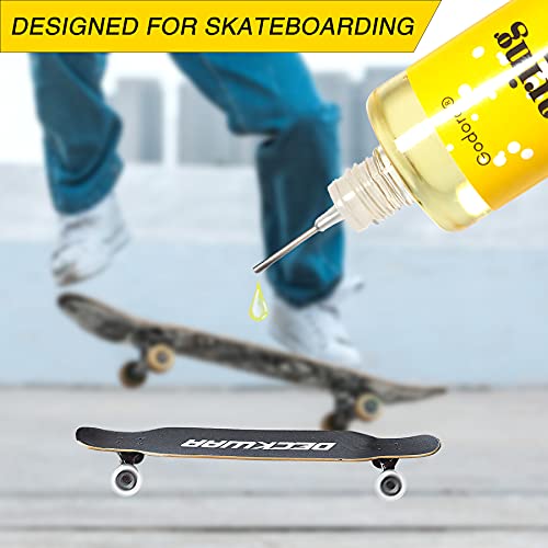 Godora Premium 1 Ounce Skateboard Bearing Lubricant | Bearing Oil, High Grade Skate Bearing Lubricant, Super Smooth Bearing Lube for Skateboards, Longboards, Scooters and Roller Skates | The Storepaperoomates Retail Market - Fast Affordable Shopping