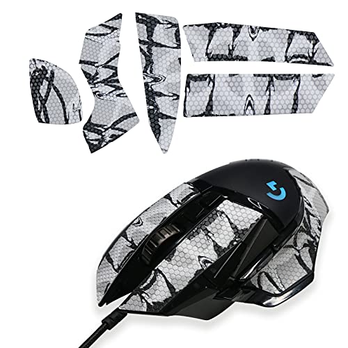 Mouse Grip Tape Gaming Mouse Games Absorbent Non-Slip Fit Design for G502，Both Sides of The Mouse, Grasp Improve Game Technology Black White Grey,multicolour | The Storepaperoomates Retail Market - Fast Affordable Shopping