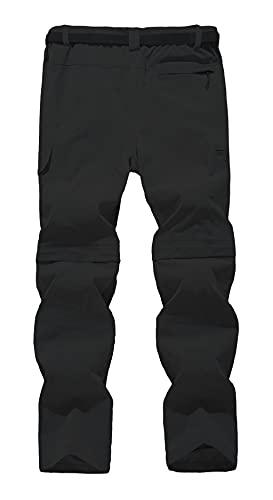 Geval Women’s Stretch Convertible Hiking Pants Zip Off Quick Dry Fishing Travel Cargo Pants XL Black | The Storepaperoomates Retail Market - Fast Affordable Shopping