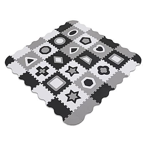 UMat Umat 36 Pieces Baby Play Mat, 0.56 Inch Extra Thick Foam Tiles with 16 Patterns for Tummy Time, Non Toxic Crawling Mat Covers 5ftx5ft, Perfect for Infants, Baby & Toddler at Playroom & Nursery | The Storepaperoomates Retail Market - Fast Affordable Shopping
