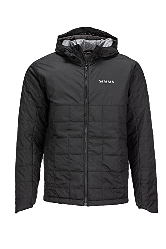 Simms Men’s Fall Run Hoody, Insulated Fishing Apparel, XL, Black | The Storepaperoomates Retail Market - Fast Affordable Shopping