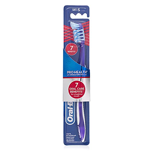 Oral7 Oral-B Pro-Health 7 Benefits All-in-One Toothbrush, Soft – Pack of 3 | The Storepaperoomates Retail Market - Fast Affordable Shopping