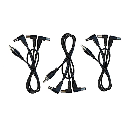 Kurrent Electric (3) Pack of 3 Way Split Effects Pedal DC Power Cables for CIOKS Power Supplies | The Storepaperoomates Retail Market - Fast Affordable Shopping