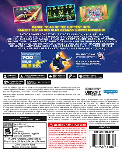 Just Dance 2022 – PlayStation 5 | The Storepaperoomates Retail Market - Fast Affordable Shopping