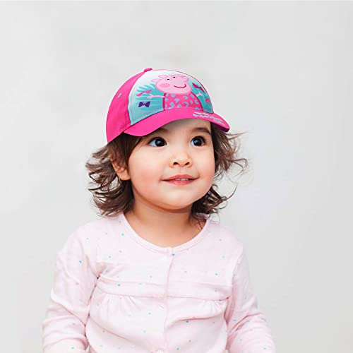 Hasbro Peppa Pig Baseball Cap – Girls Peppa Pig Curved Brim Snap-Back Hat (2 Pack), Size Age 2-4, Peppa Pig Pink/Teal | The Storepaperoomates Retail Market - Fast Affordable Shopping