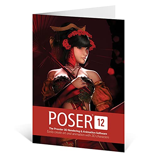 Poser 12 | The Premier 3D Rendering & Animation Software for PC and Mac OS | Easily create art and animation with 3D characters [Keycard] | The Storepaperoomates Retail Market - Fast Affordable Shopping