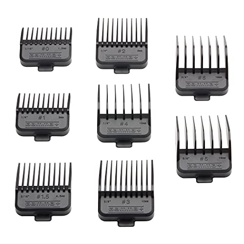 GAMMA+ Professional Dub Magnetic Hair Clipper Guards from 1/16 to 3/4″ Premium Neodymium Black | The Storepaperoomates Retail Market - Fast Affordable Shopping