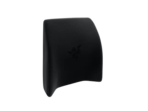 Razer Lumbar Cushion Lumbar Support for Gaming Chair: Fully-Sculpted Lumbar Curve – Memory Foam Padding – Wrapped in Plush Black Velvet | The Storepaperoomates Retail Market - Fast Affordable Shopping