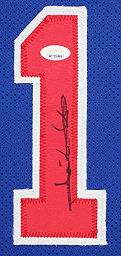 Isiah Thomas Autographed Blue Pistons Jersey – Beautifully Matted and Framed – Hand Signed By Thomas and Certified Authentic by JSA – Includes Certificate of Authenticity | The Storepaperoomates Retail Market - Fast Affordable Shopping