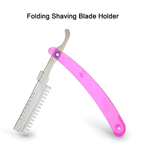 Shaving Knife, Straight Edge Barber Razor Folding with Plastic Handle for Beard Shaving for Men for Eyebrow Trimming | The Storepaperoomates Retail Market - Fast Affordable Shopping
