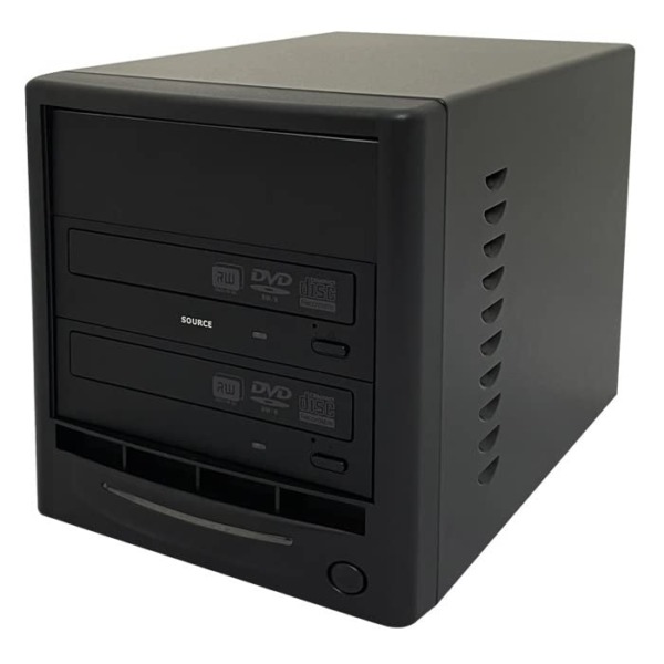 PlexCopier AutoDupe Easy to USE STANDALONE 24X 1 to 1 CD DVD Burner Writer Drive Duplicator Tower