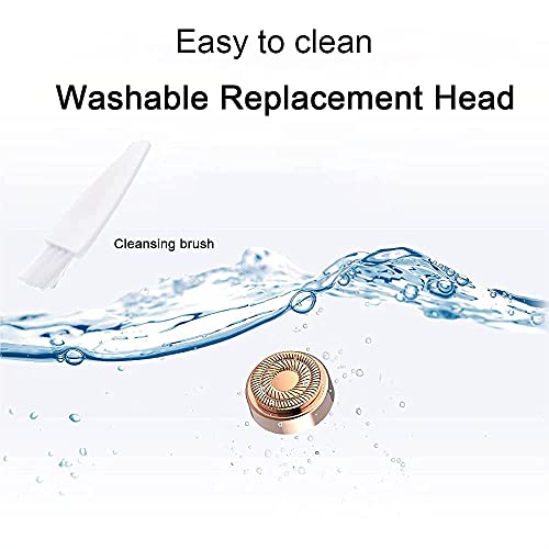 Facial Hair Remover Replacement Heads: Generation 2 Double Halo, Compatible with Finishing Touch Flawless Facial Hair Removal Tool for Women 18K Gold-Plated 2 Count (Not Fit Gen 1 Hair removal device) | The Storepaperoomates Retail Market - Fast Affordable Shopping