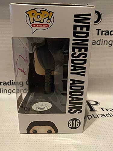 JSA Authentic Christina Ricci Autograph Addams Family Wednesday Addams Funko Pop | The Storepaperoomates Retail Market - Fast Affordable Shopping
