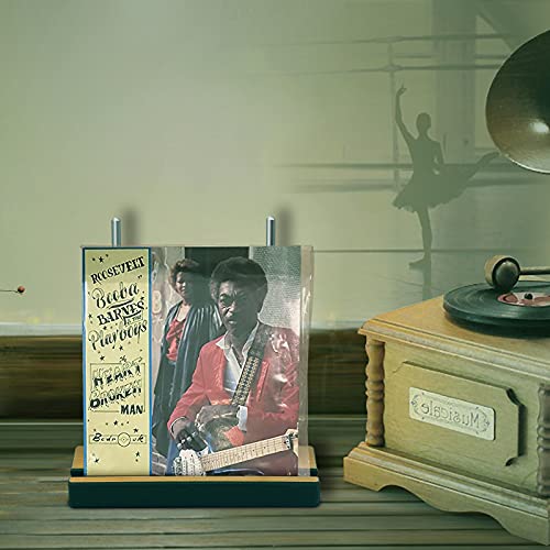 Tabletop Vinyl Record Holder – Record Display Now Playing-Perfectly with Record Collection Holders，Holds any Size Record -Doubles – Triple Gatefolds, even Box-Sets(Walnut) | The Storepaperoomates Retail Market - Fast Affordable Shopping