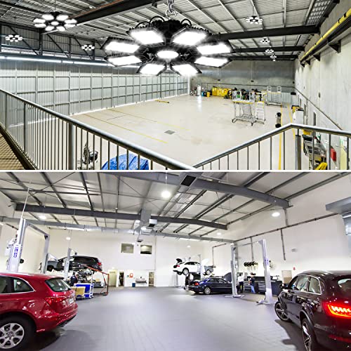 LED High Bay Light 250W 25,000lm Super Bright Industrial Commercial High Bay Light with US Plug LED Shop Lights for Garage Workshop Warehouse Factory Shop Lighting | The Storepaperoomates Retail Market - Fast Affordable Shopping