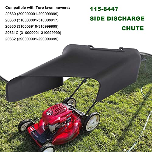 DECKMAN Lawn Mower Parts 115-8447 Side Discharge Chute, Compatible with Toro 22″ Recycler Lawn Mower for 20377, 20378, 20330, 20331, 20333, 20330C – Fits Many 22″ Recycler Lawn Mower 2009-2015 (1) | The Storepaperoomates Retail Market - Fast Affordable Shopping