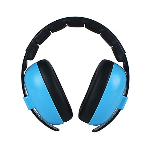 Baby Hearing Protection Safety Earmuffs Noise Reduction Adjustable 0-36Months (Blue) | The Storepaperoomates Retail Market - Fast Affordable Shopping