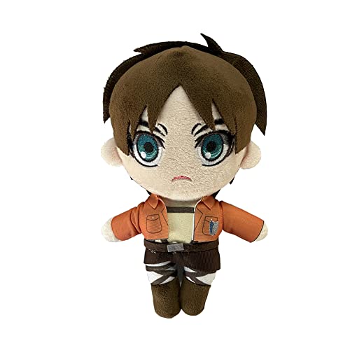 QAHEART Eren Plush Toy Doll Anime Cartoon Soft Stuffed Doll Plush Pillow Toy Plushies Figure Stuffed Throw Pillow Sofa Chair Decor Pillow Creative Toy Gifts | The Storepaperoomates Retail Market - Fast Affordable Shopping