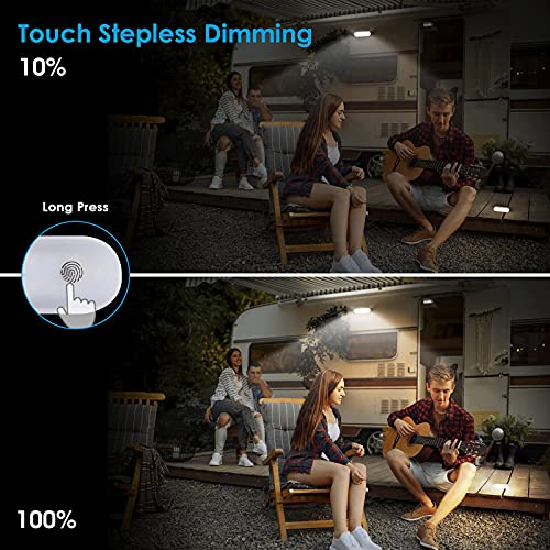 CT CAPETRONIX Under Cabinet Lighting, 20 LED Dimmable Motion Sensor Light with Touch Control Compact Design, Rechargeable Long Lasting Closet Lights for Cabinet Wardrobe Kitchen Bedroom | The Storepaperoomates Retail Market - Fast Affordable Shopping