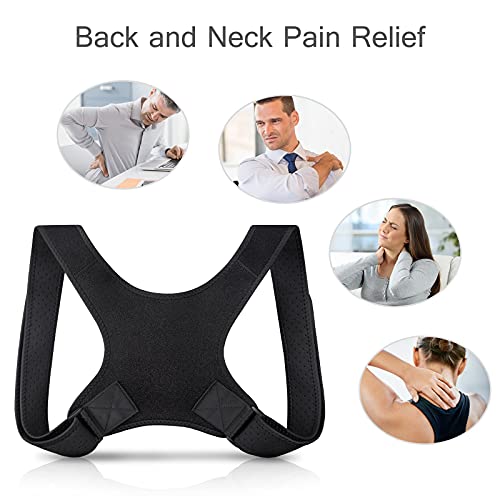 Posture Corrector for Men and Women, Bettliv Back Brace for Posture, Adjustable and Breathable Posture Brace Back Straightener for Back, Neck and Shoulder Pain Relief | The Storepaperoomates Retail Market - Fast Affordable Shopping