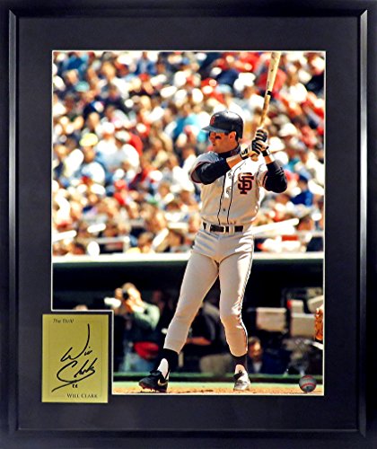 Will Clark”The Thrill” Framed Photograph 11×14 (Engraved Series)