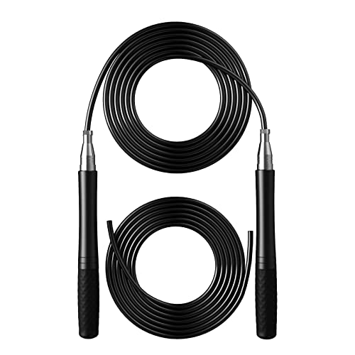High Speed Jump Rope ,2Cables,Self-Locking Skipping Rope With 360 Degree Spin and Silicone Non-slip Grip,Gym accessories for Men Women Exercise for Fitness Crossfit Training, MMA, Boxing, Home Workout | The Storepaperoomates Retail Market - Fast Affordable Shopping