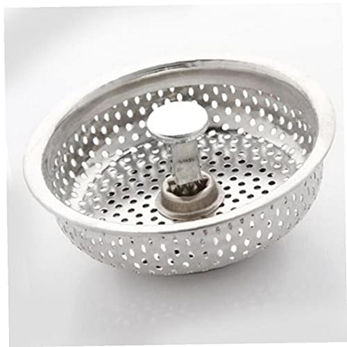 Ayrsjcl Bathroom Sink Strainer Stainless Steel Waste Plug Drain Stopper Kitchen Sinks Filter Basket
