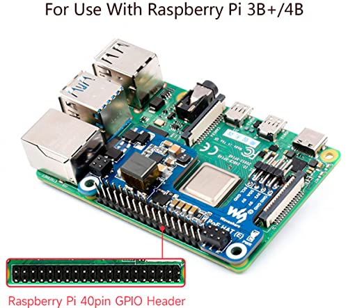 PoE HAT E for Raspberry Pi 4B/Raspberry Pi 3B+, Power Over Ethernet (PoE) Support 802.3af PoE Network Standard, Compatible with Raspberry Pi Official Case, Support Connecting Cooling Fan | The Storepaperoomates Retail Market - Fast Affordable Shopping