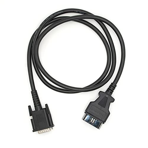 EXLUWOR 15 Pin Male to OBD2 Fit for Autel MaxiDiag Elite MD802 MD701 MD702 MD703 MD704 5-FT OBD2 OBDII Code Reader Scanner Diagnostic Cable | The Storepaperoomates Retail Market - Fast Affordable Shopping