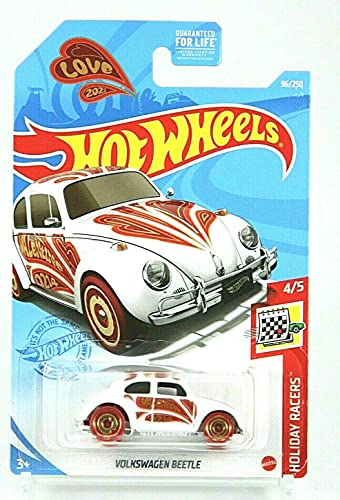 DieCast Hotwheels Volkswagen Beetle, Holiday Racers 4/5 [2021 Love Bug] 96/250 White | The Storepaperoomates Retail Market - Fast Affordable Shopping