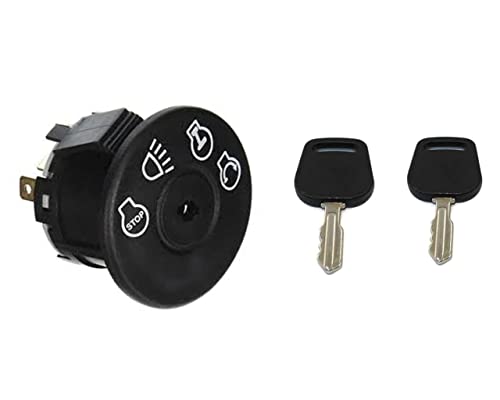 VIRTIONZ MWIRE Ignition Switch with Two Keys Replacement CompatibleReplacement for Husqvarna 532175566 || 175566 || for Riding Lawn Mowers | The Storepaperoomates Retail Market - Fast Affordable Shopping